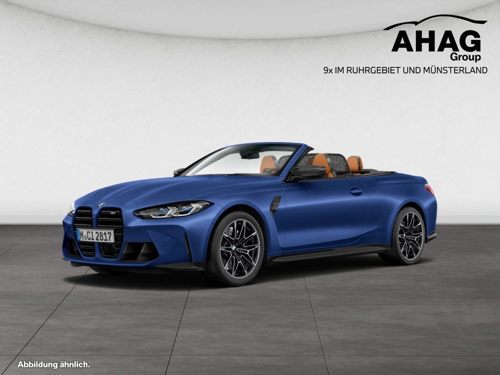 BMW M4 Competition Cabrio Frozen Portimao Blau Leasing