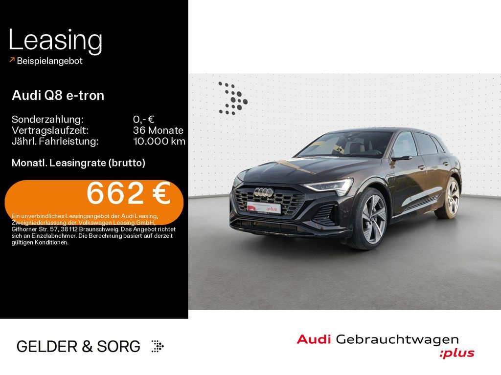 Audi Q8 e-tron 55 quattro S line AHK*Pano*Air*Matrix Leasing