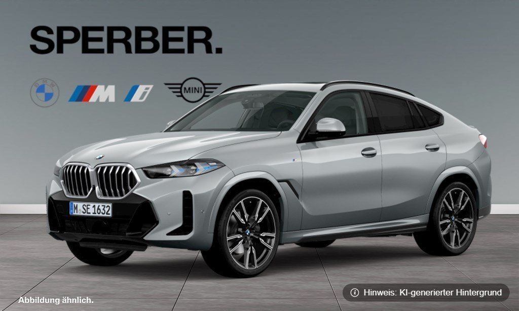 BMW X6 xDrive40d 22 Zoll*AHK*Glasdach*Standheizung*3 Leasing