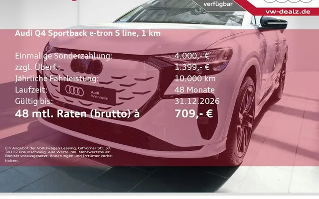 Audi Q4-sportback-e-tron Quattro 5dr
