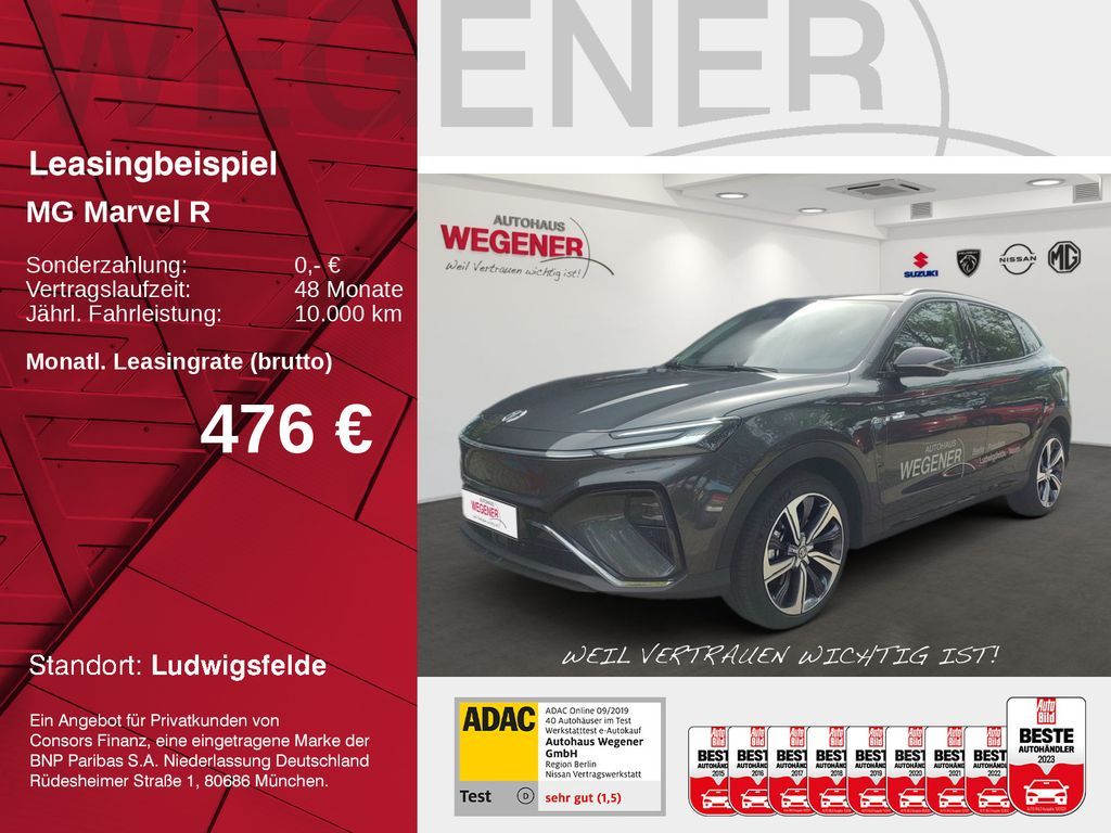 MG MARVEL R PERFORMANCE 4x4/TriMotor/665NM/BOSE/LED Leasing