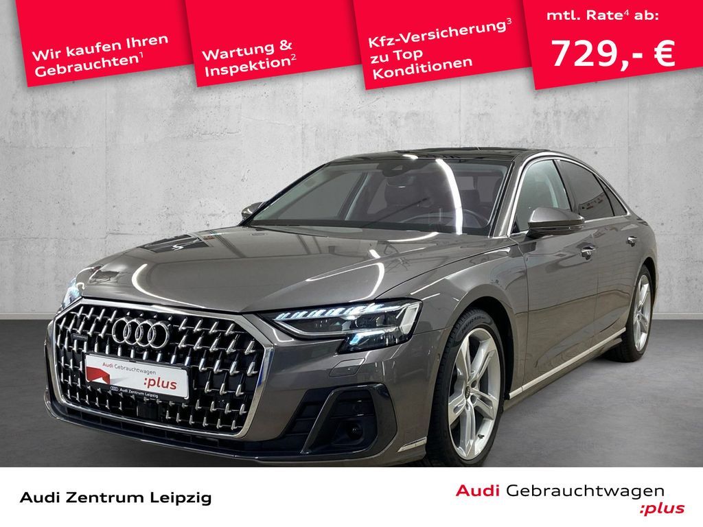 Audi A8 50 TDI qu. *Dig. Matrix*Pano*AIR*AHK*HuD*B&O* Leasing