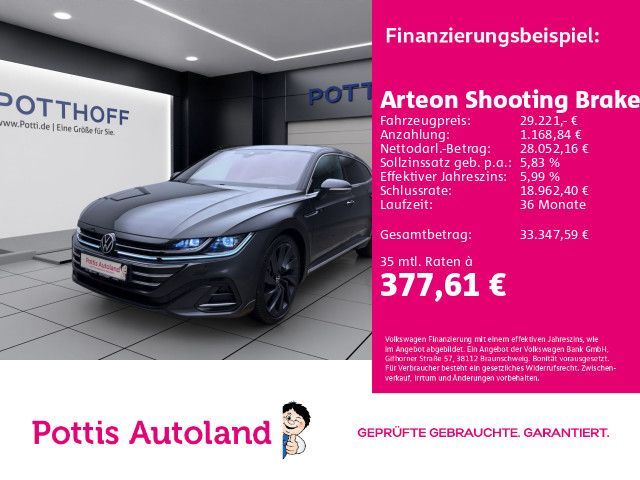Volkswagen Arteon Shooting Brake 2.0 TDI DSG R-LINE AHK IQ. Leasing
