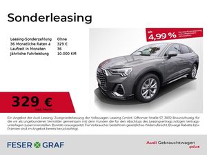 Audi Q3 Sportback S line 35TFSI S tronic AHK Navi ACC Leasing