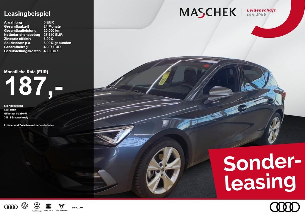 Seat Leon FR 1.5 eTSI DSG Sonderleasing Navi RearView Leasing