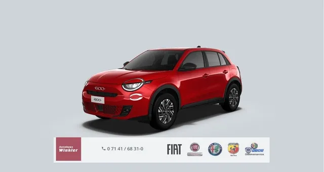 Fiat 600e POP 54 kWh