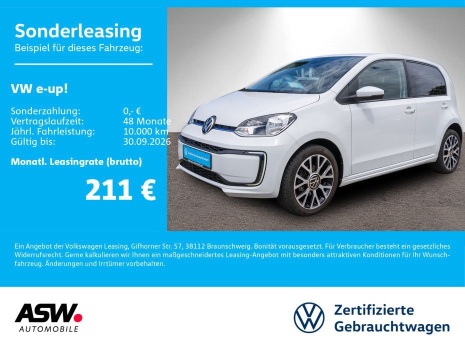 Volkswagen e-up! move up! Edition RFK KLIMA PDC GRA SHZ CCS Leasing