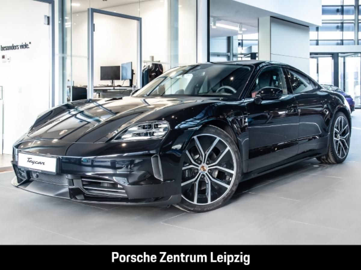 Porsche Taycan Black Edition Sitzklima SportDesign BeifDisplay Leasing
