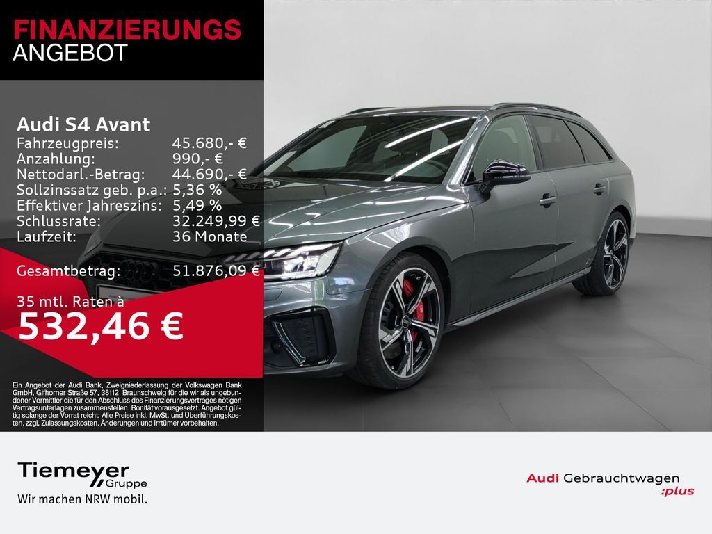 Audi S4 Avant TDI Q AHK MATRIX 360° OPS+ HuD Leasing
