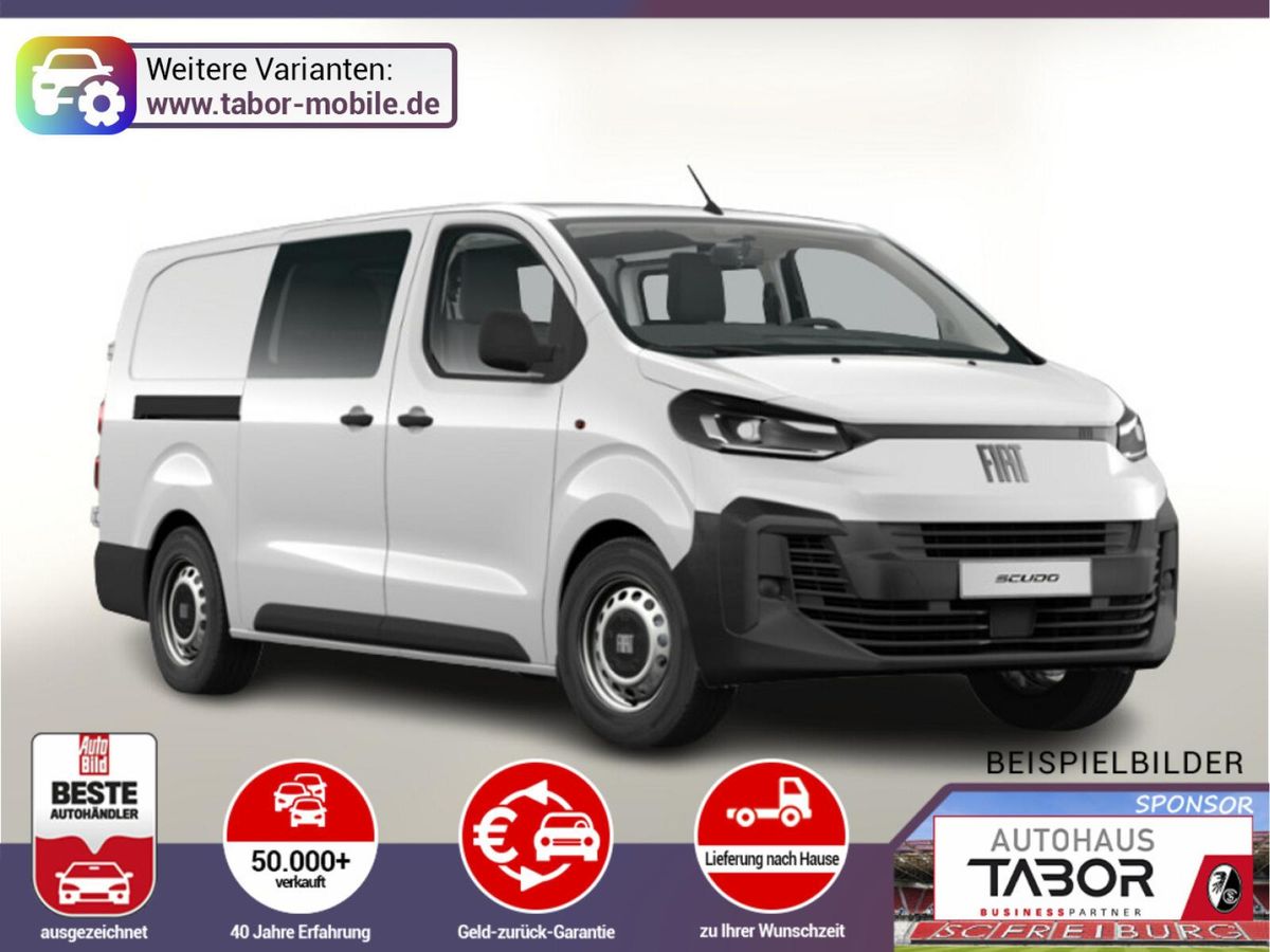 Fiat Scudo Flex CrewCab L3 6S Temp PDC Holzboden HFT Leasing