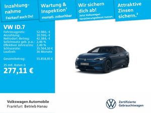 Volkswagen ID.7 Pro S BLACKSTYLE IQ.Light HUD H&K DCC APP