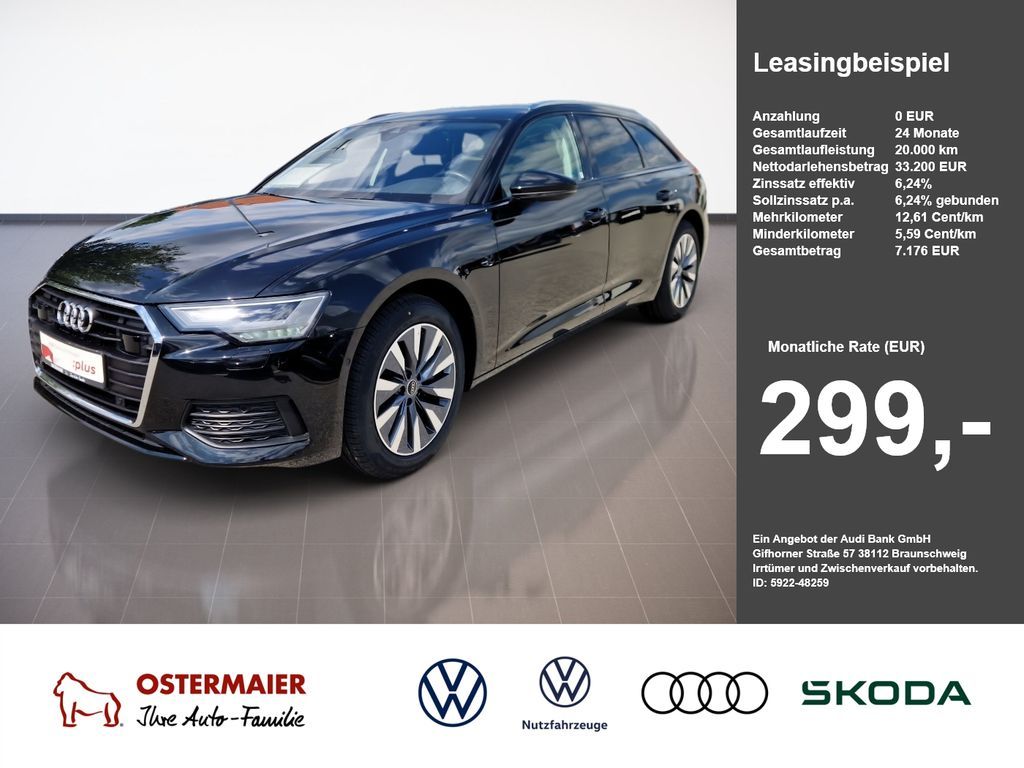Audi A6 Avant 40 TDI 204PS S-TRONIC NP:70tEUR! AHK.AC Leasing