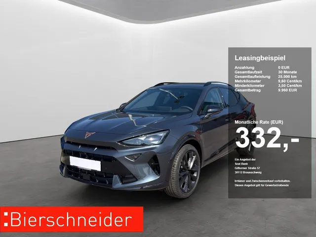 Cupra Formentor 1.5 e-Hybrid DSG VZ Black Edition AHK+