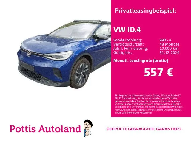 Volkswagen ID.4 4M PRO AHK NAVI KAMERA SITZHZG