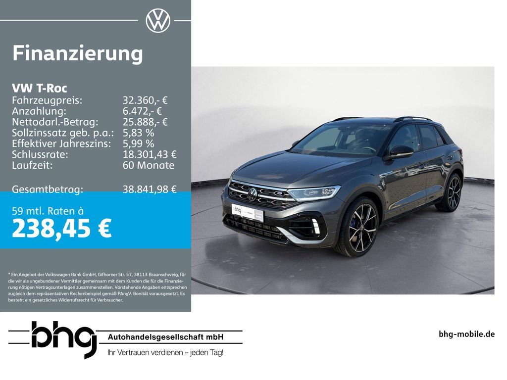 Volkswagen T-Roc 2.0 TSI OPF 4MOTION DSG R Leasing
