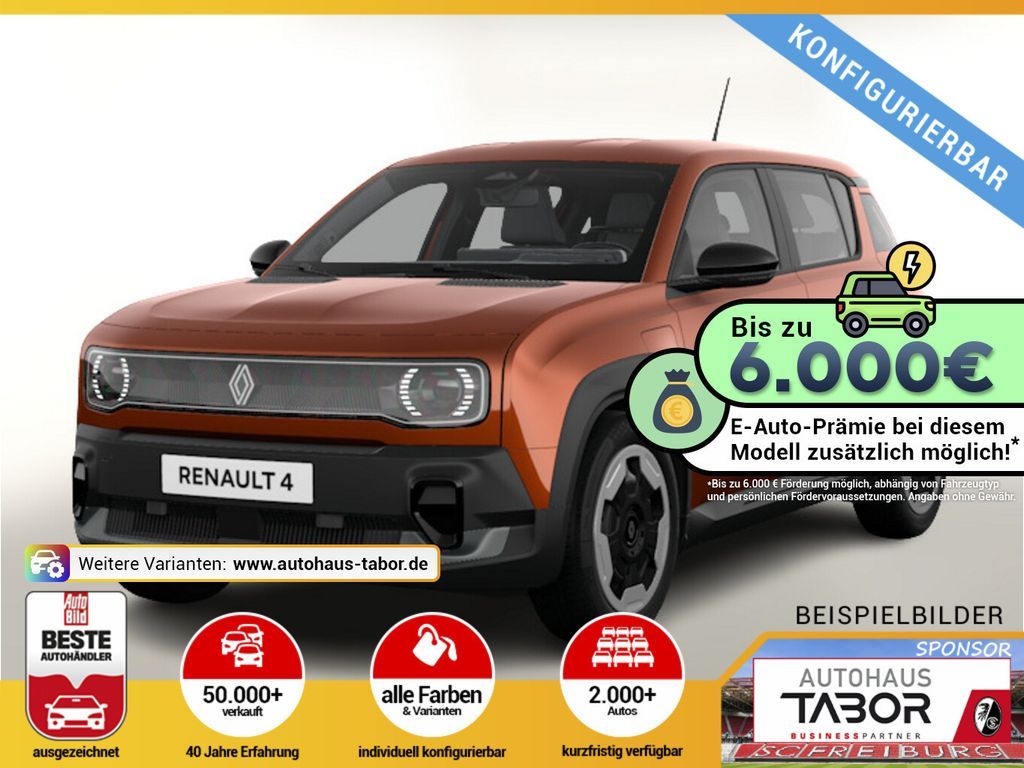 Renault 4 Evolution 120 Urban Range UVP-10%* Leasing
