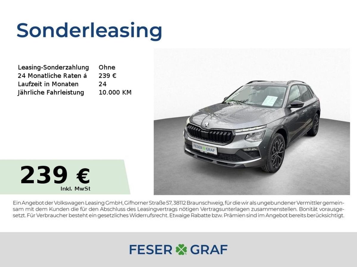 Skoda Kamiq Tour 1,0 TSI//DSG/AHK Leasing