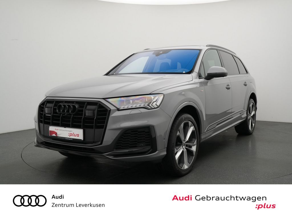 Audi Q7 e S line LASER PANO AHK LUFT NACHTSICHT LEDER Leasing