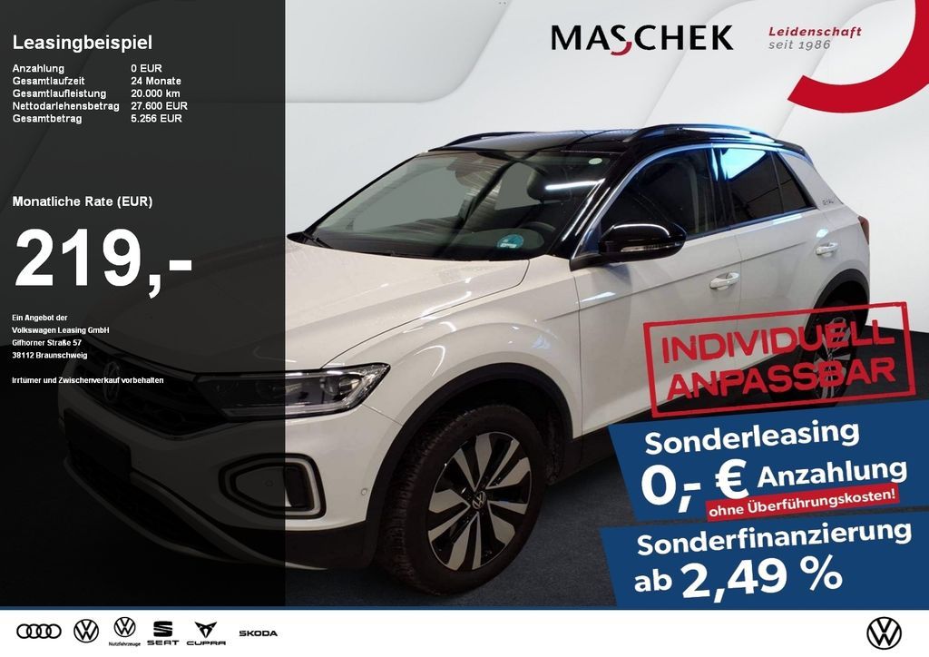 Volkswagen T-ROC Goal 2.0 TDI Sonderleasing ohne zzgl Koste Leasing