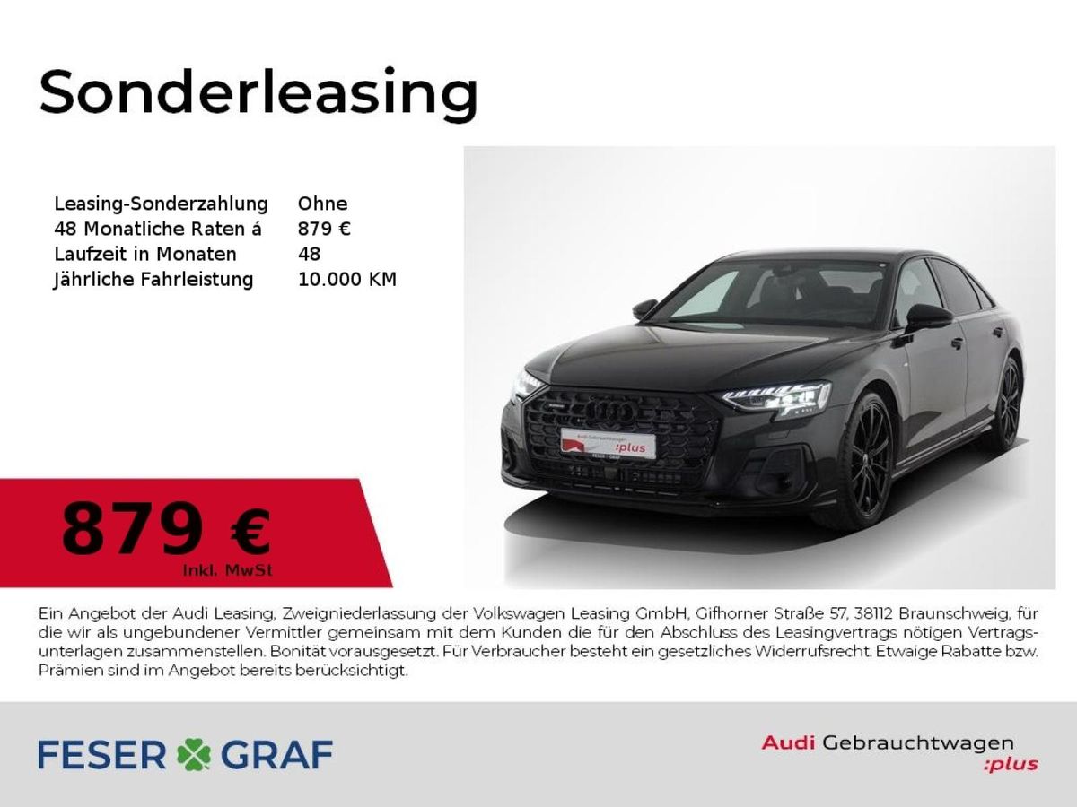 Audi A8 50 TDI quattro S line Matrix/Standhzg./B&O/Lu Leasing