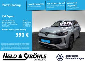 Volkswagen Tayron Life eHybrid AHK LED H/K 4xSHZ KAM 5J.GAR
