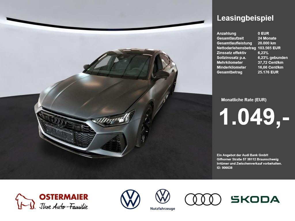 Audi RS7 Sportback 600PS NP.179T RS ESSENTIALS.CARBON Leasing