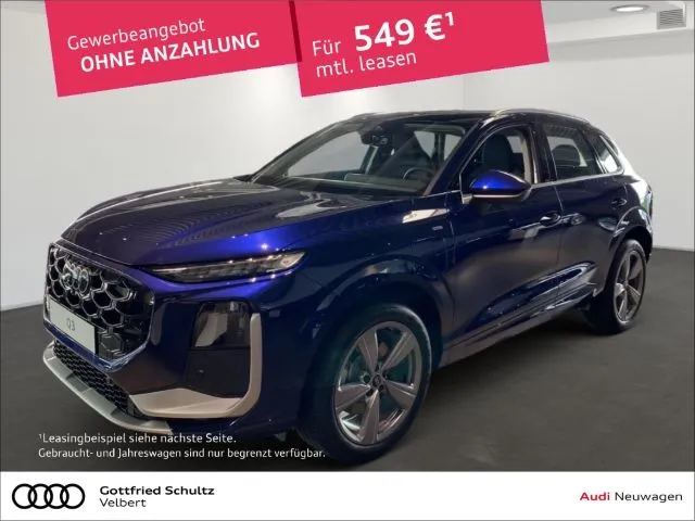 Audi Q3 SUV e-hybrid #blau blüht der Enzian#