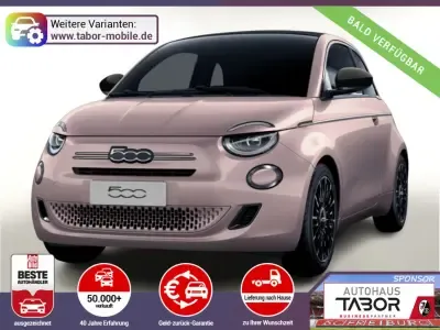 Fiat 500 500 Cabrio La Prima Nav Keyl SHZ 17Z Kam LED Car Leasing