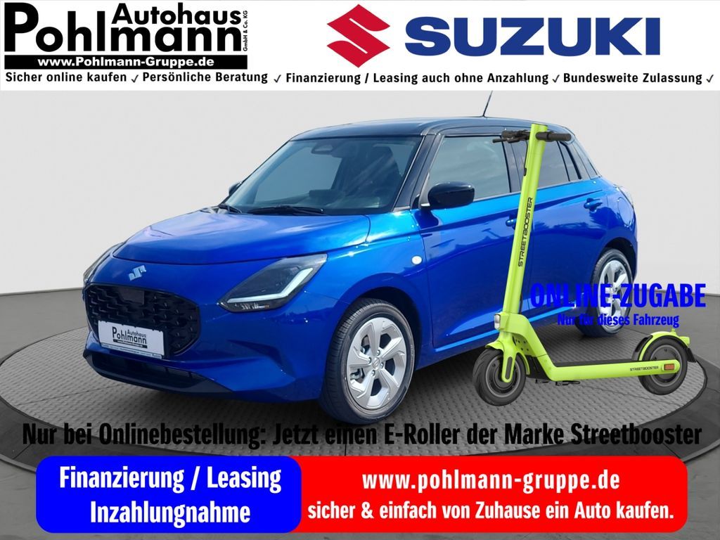 Suzuki Swift 1.2 HYBRID Comfort Navi LED DAB SHZ Keyles Leasing