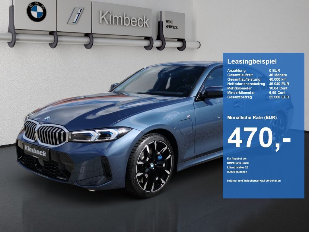 BMW 330e Limousine M SPORT LED ACC 360° HeadUp KeyLe Leasing