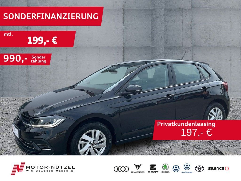 Volkswagen Polo 1.0 TSI STYLE LED+NAVI+2xPDC+APP+DAB+SHZ Leasing
