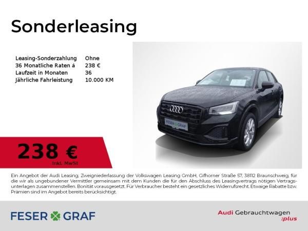 Audi Q2 35 TDI advanced ACC Leder Navi RüKa Sitzh. Leasing