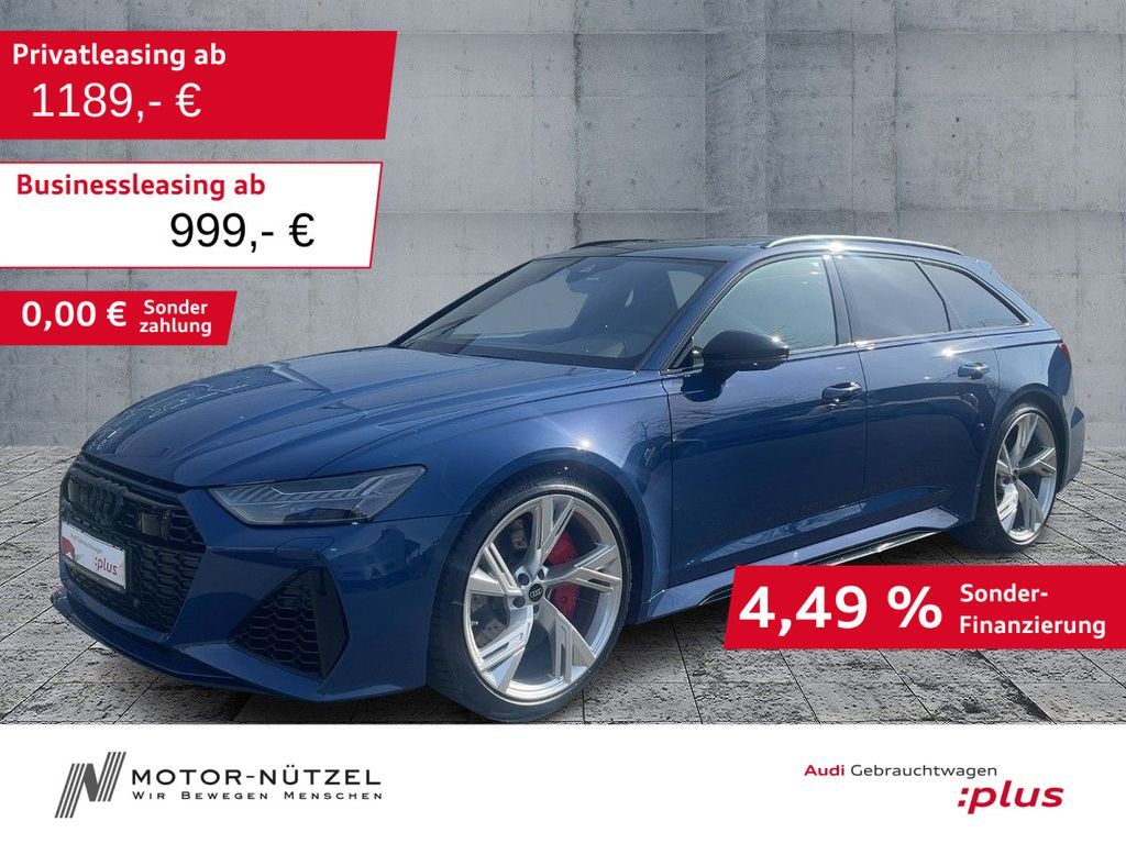 Audi RS6 Avant TFSI QU MATRIX+NAVI+B&O+AHK+PANO+360° Leasing
