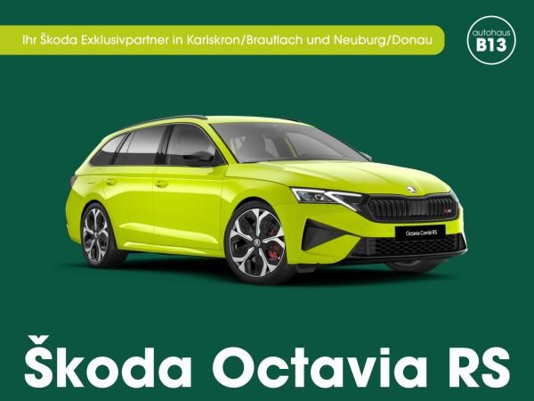 Skoda Octavia Combi RS 2,0 TSI 195 kW 7-Gang-DSG Canton Sound System Leasing