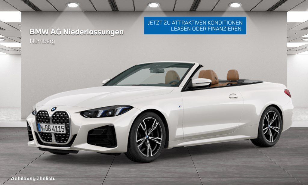 BMW 430i xDrive Cabrio M Sport Navi Harman/K Kamera Leasing