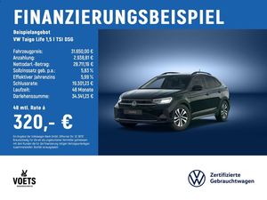 Volkswagen Taigo Life 1,5 l TSI  DSG KEYLESS+TRAVELASSIST