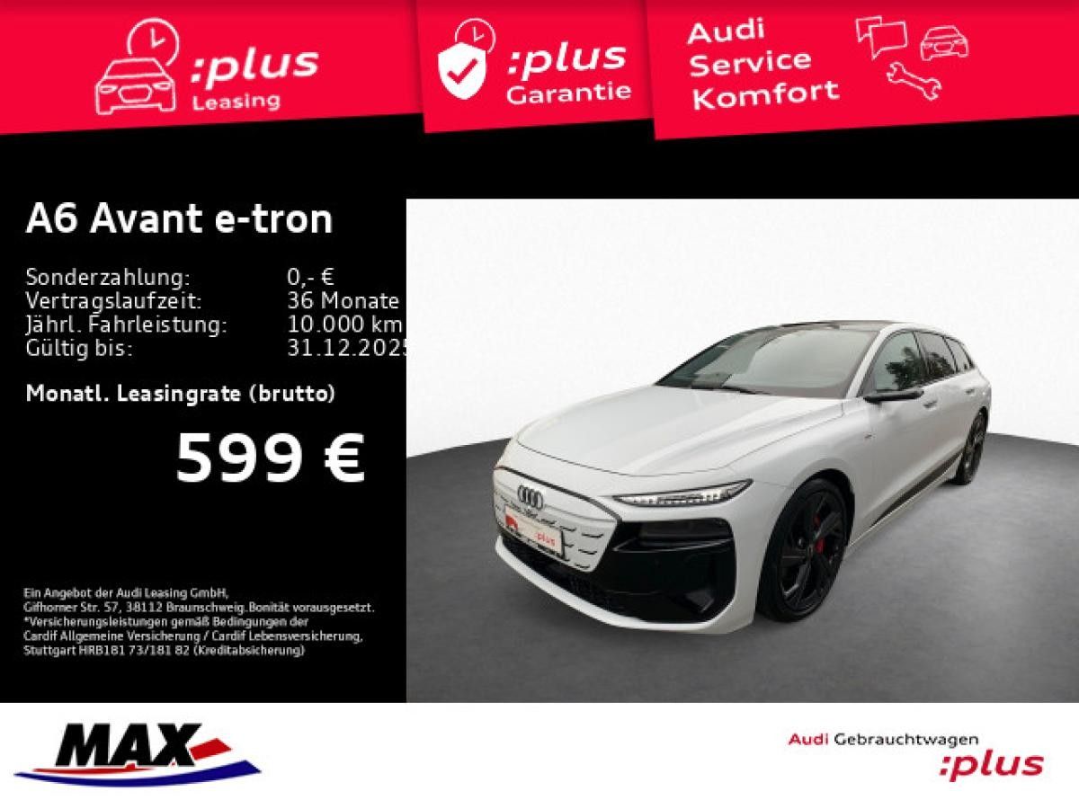 Audi A6 e-tron A6 Avant e-tron S LINE MATRIX+AHK+PANO+AR HUD+WP Leasing