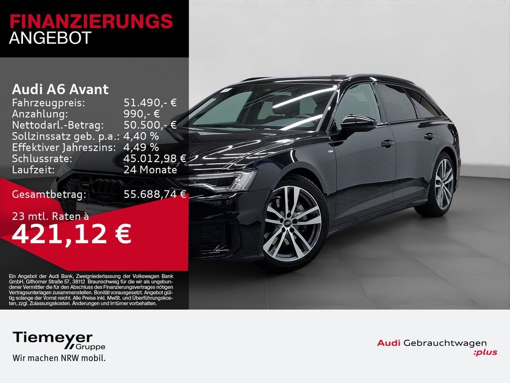 Audi A6 Avant 45 TDI Q S LINE UPE90 AHK PANO MATRIX K Leasing