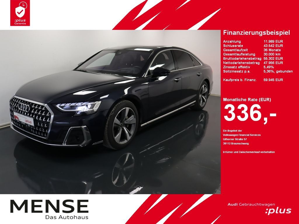 Audi A8 50 TDI quattro |Matrix|Luft|Pano|ACC|STH|HUD Leasing
