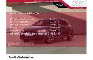 AUDI A1 Sportback S line 35 TFSI S tronic - Leasing