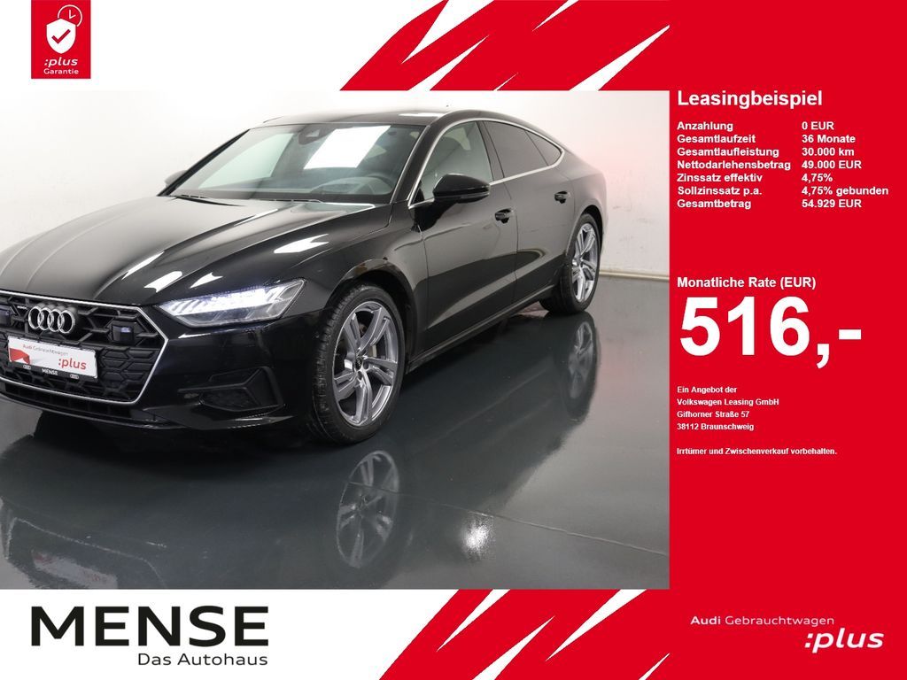 Audi A7 Sportback 45 TDI quattro S tronic Matrix|AHK Leasing