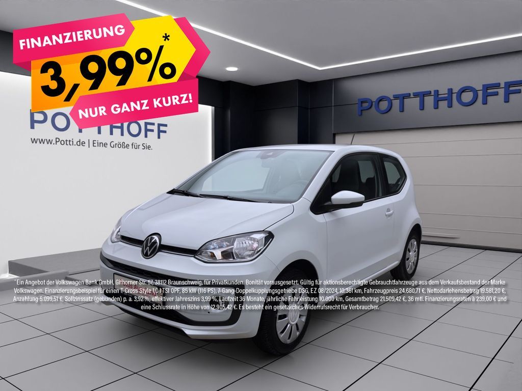 Volkswagen up! 1.0 MPI MOVE UP! KAMERA PDC SITZHZG KLIMA Leasing
