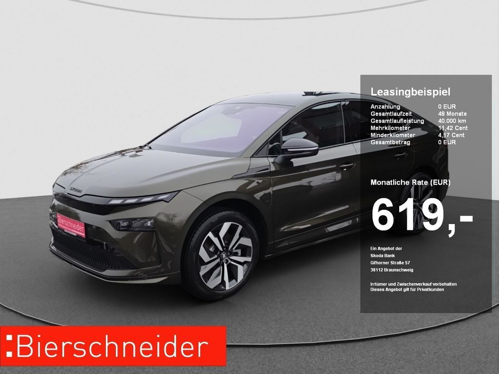 Skoda Enyaq Coupe 82 kWh 85 Sportline AHK RFK LED MATR Leasing