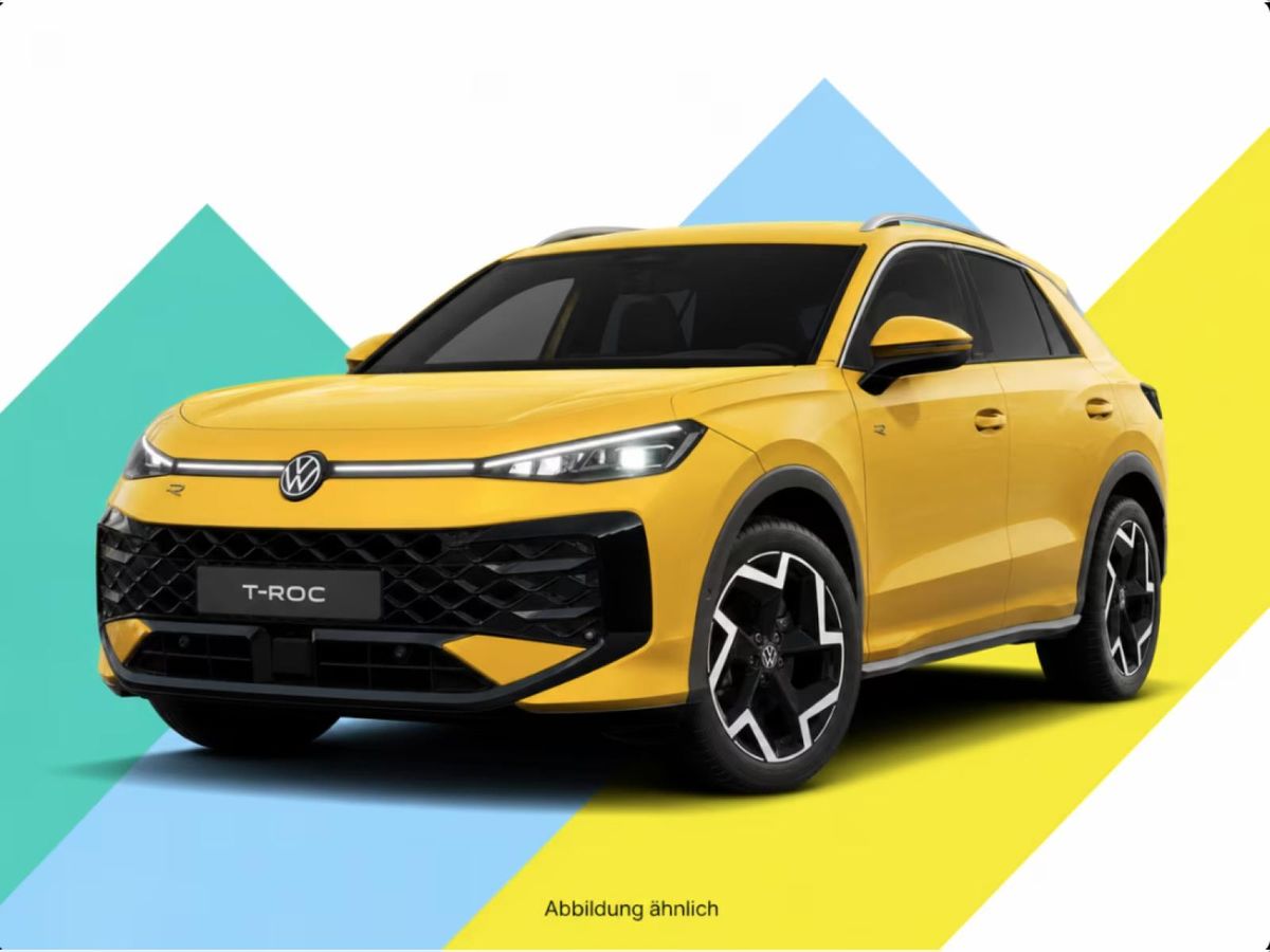 Volkswagen T-Roc 1.5 TSI DSG R-Line | inkl. Wartung & Inspektion | Gewerbe Leasing