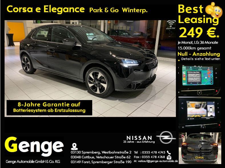 Opel Corsa e Elegance Leasing