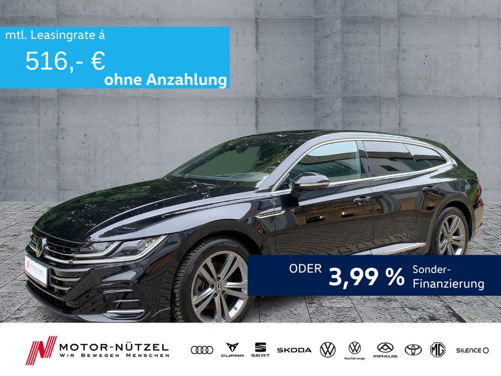 Volkswagen Arteon SB 2.0 TDI 4M DSG R-LINE IQ+NAVI+AHK+HuD Leasing