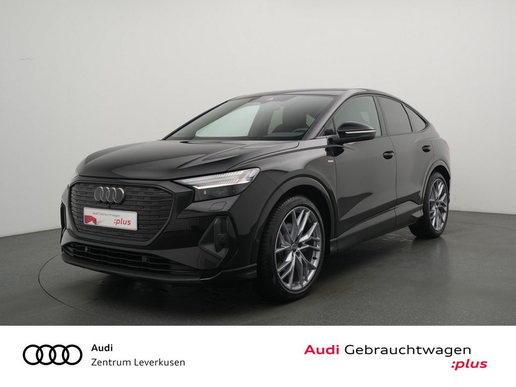 Audi Q4 Sportback S line PANO MATRIX SONOS LEDER ACC Leasing