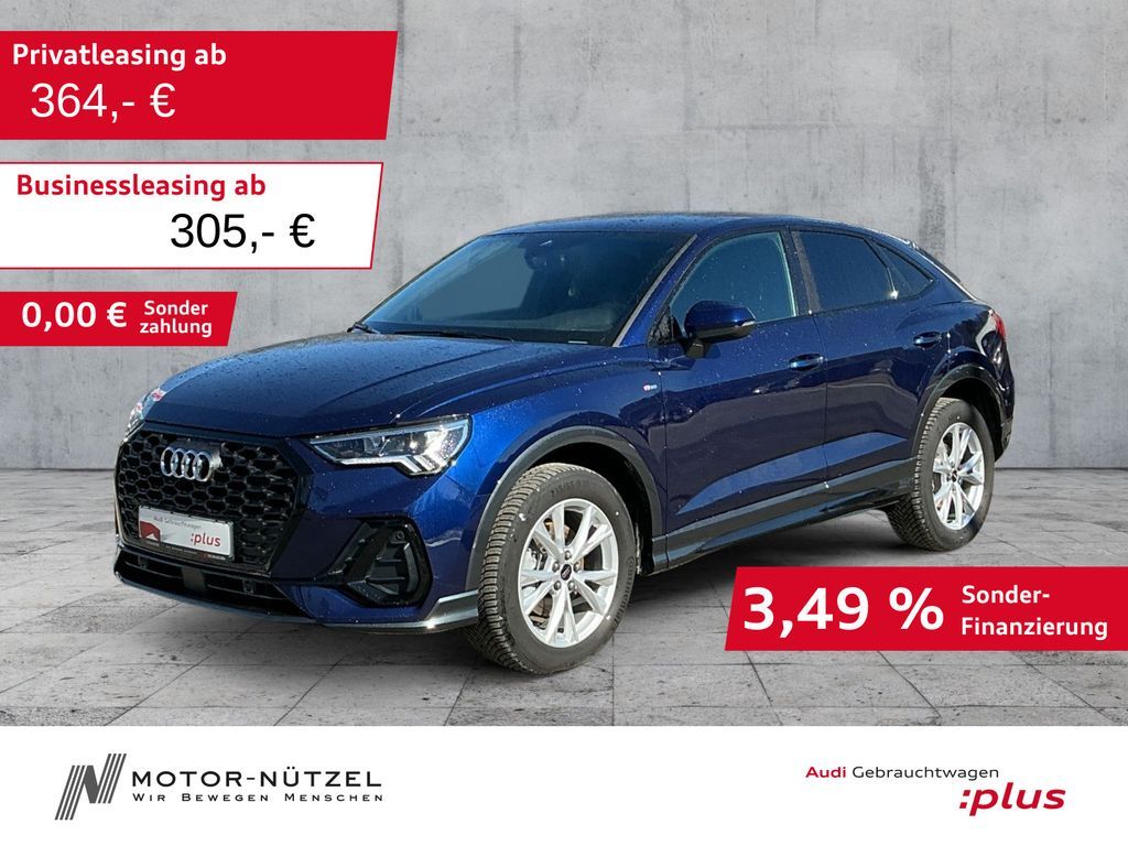 Audi Q3 Sportback 35 TDI S-TR S-LINE LED+NAVI+RFK+ACC Leasing