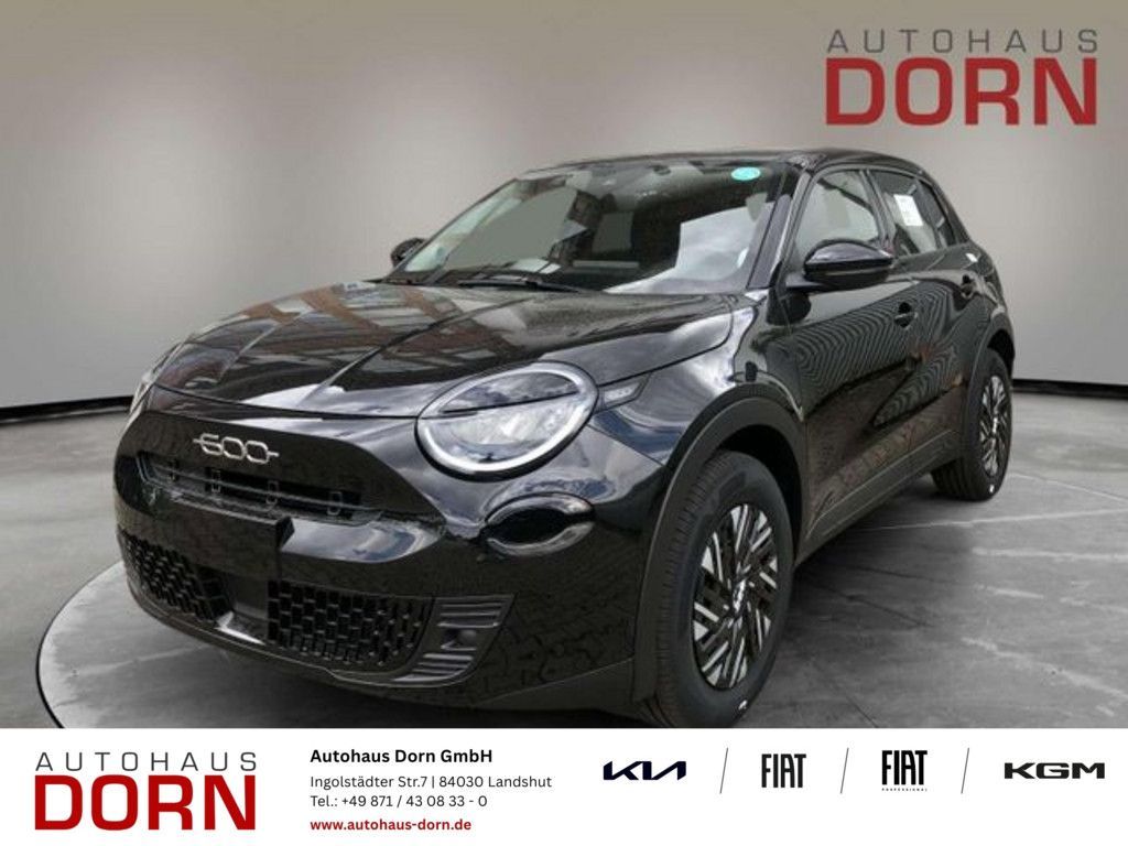 Fiat 600 E Red 54 kWh PDC LED Klimaautomatik Leasing