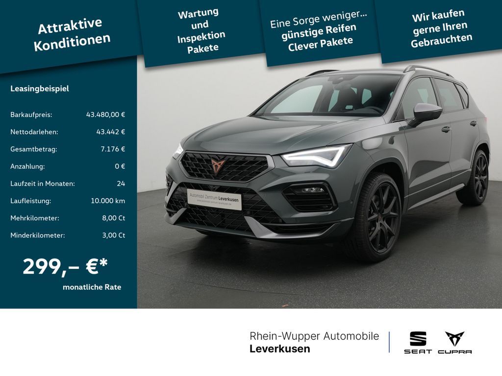 Cupra Ateca 2.0 TSI VZ 4Drive AHK ACC FACEL. LED 360° Leasing